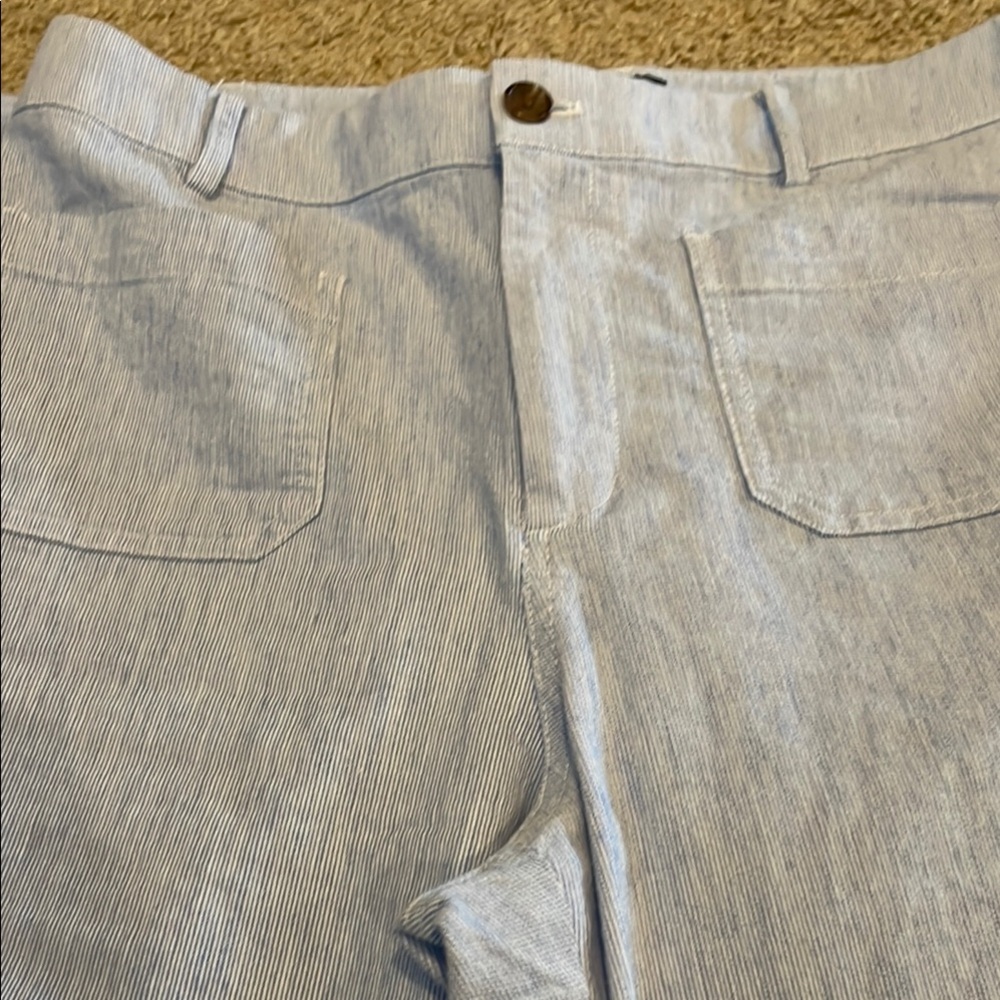 J crew factory wide leg pants.